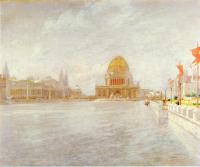 John Henry Twachtman - Court of Honor World's Columbian Exposition